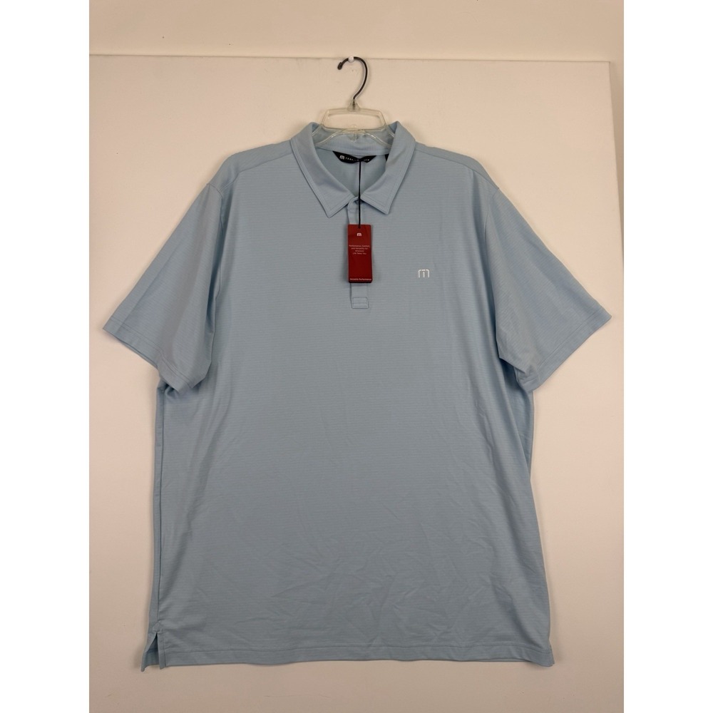 Travis Mathew The Heater Performance 4HDR Polo Shirt Men's Size 2XL NWT